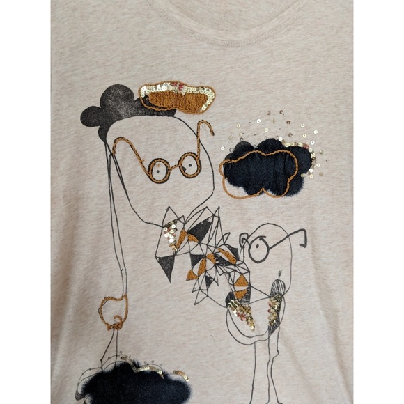 Zara Trafaluc Fancy Garments Tee - Picture 3 of 4